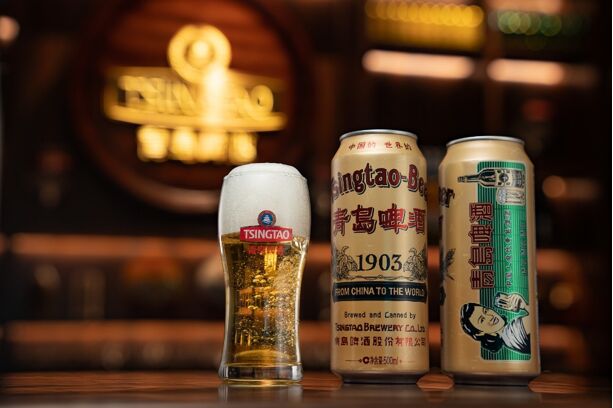 青岛啤酒1903国潮罐焕新上市，首发引爆汪涵直播间掀起新潮流