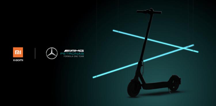 AMG 平民化！Mercedes-Benz 联乘小米推出“F1”电动滑板车